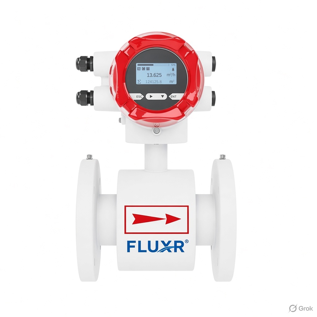 Fluxr electromagnetic flow meter